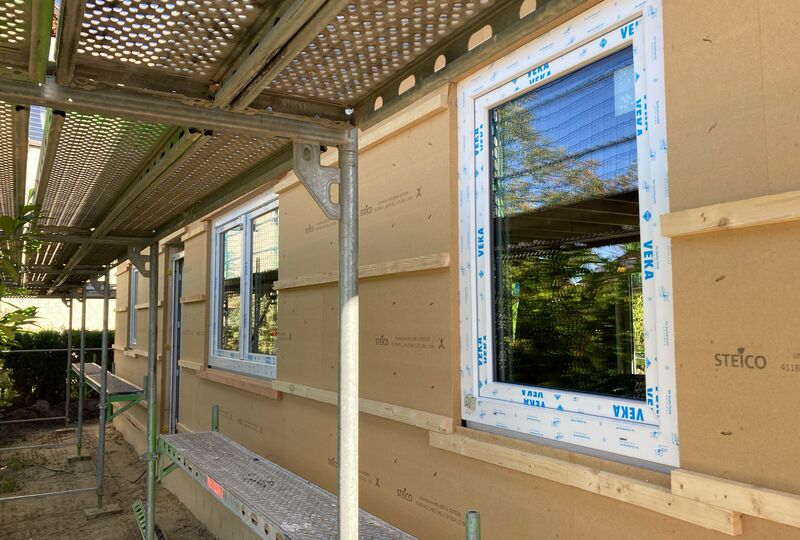 Holzfaserdämmung Schwedenhaus