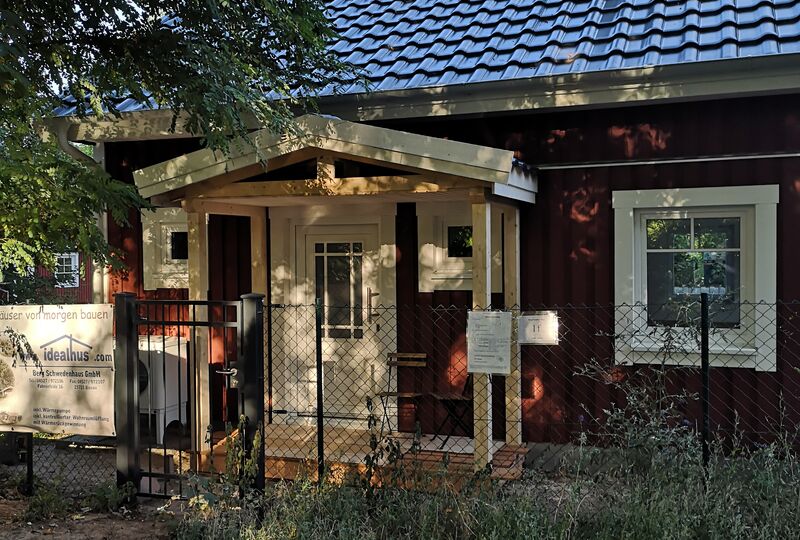 Schwedenhaus Nordkap 80 Eingang