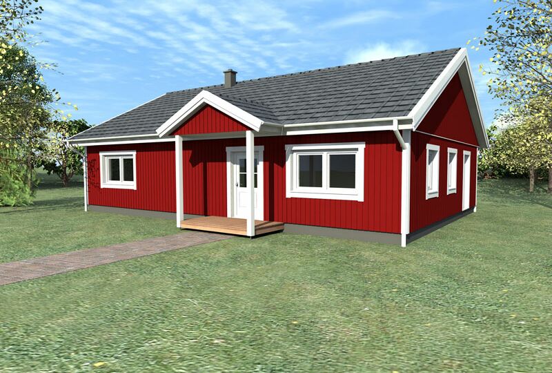 Älmhult 80 aussenansicht in 3D